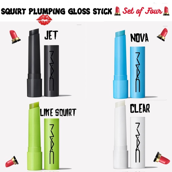 M•A•C Squirt Plumping Gloss BUNDLE SET! - Picture 1 of 14